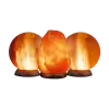 2 spheres and one medium salt lamp himalayan salt lamp value pack